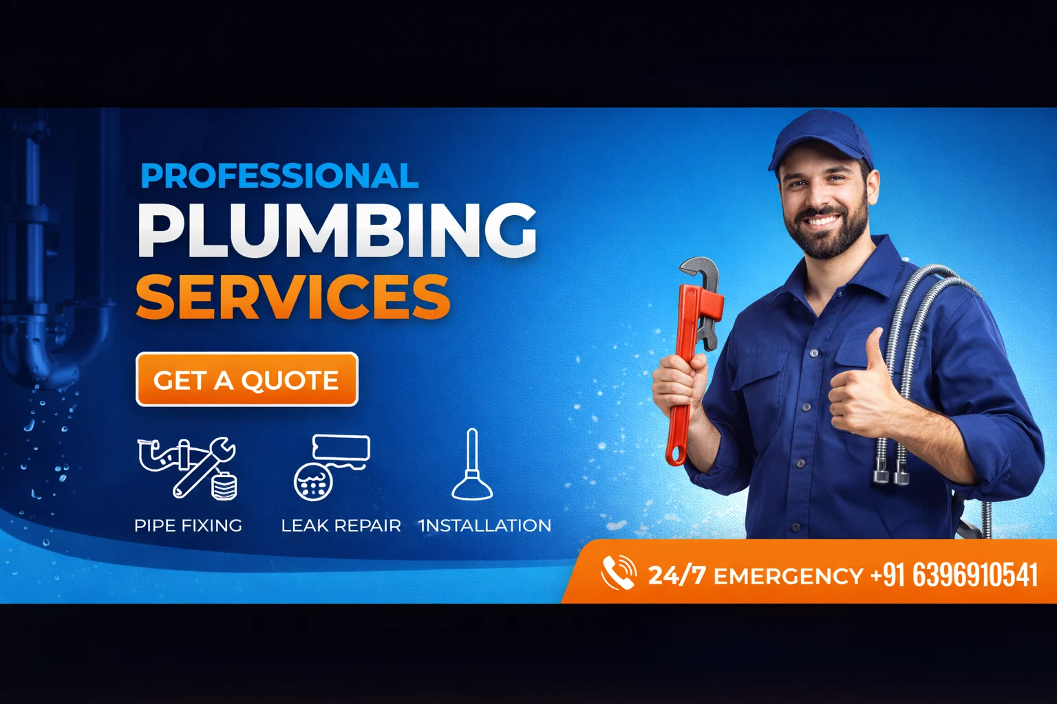 plumbing web design- NeerajWebService